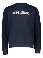 Bluzy męskie - Pepe Jeans Bluza w kolorze granatowym - miniaturka - grafika 1