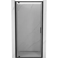 Ścianki i drzwi prysznicowe - Mexen Exo drzwi prysznicowe uchylne 90 cm, transparent, czarne - 8181-090-000-70-00 - miniaturka - grafika 1