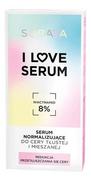 Serum do twarzy - SORAYA Soraya I Love Serum normalizujące do cery mieszanej i tłustej 30ml - miniaturka - grafika 1