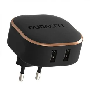 Ładowarka sieciowa Duracell USB 3.4A 17W (czarna) - Ładowarki do telefonów - miniaturka - grafika 1