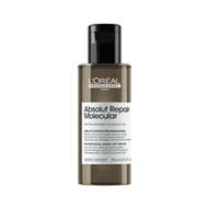 Serum do włosów - Loreal Absolut Repair Molecular Mini, serum wzmacniające strukturę włosów, do spłukiwania, 75ml travel size - miniaturka - grafika 1
