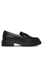 Półbuty damskie - Clarks Loafersy Orinoco3 Edge 26183172 Czarny - miniaturka - grafika 1