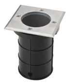 Lampy ogrodowe - Oprawa najazdowa Kwadrat 120x120x140mm 1X50W GU10 230V IP65 Lumax LGR52 satyna gruntowa - miniaturka - grafika 1