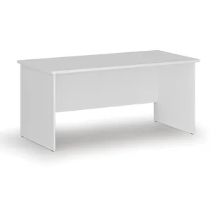 Biurko proste PRIMO WHITE, 1600 x 800 mm, białe - Biurka - miniaturka - grafika 1