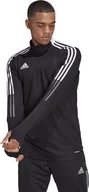 Bluzy męskie - Adidas Bluza adidas TIRO 21 Training Top GH7304 GH7304 czarny XXL - miniaturka - grafika 1