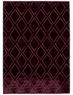 Dywany - Dywan Prince geometryczny bordowy 120 x 160 cm - miniaturka - grafika 1