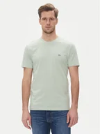 Koszulki męskie - Lee T-Shirt Patch 112364540 Zielony Regular Fit - miniaturka - grafika 1