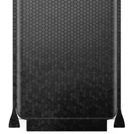Szkła hartowane na telefon - Folia naklejka skórka strukturalna na TYŁ+BOKI do Huawei Mate 30 5G -  Plaster Miodu Czarny - apgo SKINS - miniaturka - grafika 1