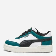 Buty dla chłopców - Tenisówki chłopięce Puma 394392-01 30 Biały/Zielony (4099683133019) - miniaturka - grafika 1