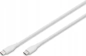 Kable USB - DIGITUS Kabel przyłączeniowy USB 2.0 typ C-C silikonowy M/M 0.5m w - miniaturka - grafika 1