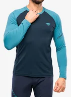 Bluzy sportowe męskie - Bluza biegowa Dynafit Alpine Pro Longsleeve - blueberry/storm blue - miniaturka - grafika 1