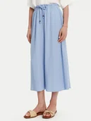 Spódnice - ONLY Spódnica midi Solvi 15338678 Błękitny Regular Fit - miniaturka - grafika 1