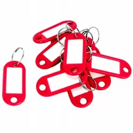 Przyborniki na biurko - Drect INNY Zawieszki Do Kluczy 10 Szt Czerwony 126L903 - miniaturka - grafika 1