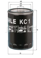 Filtry paliwa - FILTR PALIWA GR-SER 205 79-84 KC1 - miniaturka - grafika 1