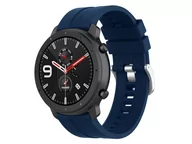 Powerbanki - Pasek gumowy Alogy soft do Samsung Gear S3/ Watch 46mm Granatowy - miniaturka - grafika 1