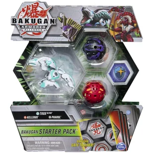 Bakugan Armored Alliance Trox + Nillious + Pharol - Figurki dla dzieci - miniaturka - grafika 1