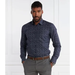 HUGO Koszula Elisha02 | Extra slim fit - Koszule męskie - miniaturka - grafika 1