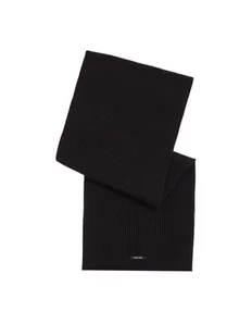 Calvin Klein Szalik Classic K50K512367 Czarny - Apaszki i szaliki męskie - miniaturka - grafika 1