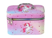 Kosmetyczki, organizery i kuferki - Adar Kuferek M z lusterkiem na zamek 210x140x115cm - miniaturka - grafika 1