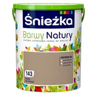 Farby wewnętrzne - Śnieżka Farba lateksowa Barwy Natury zamki na piasku 143 5 l - miniaturka - grafika 1