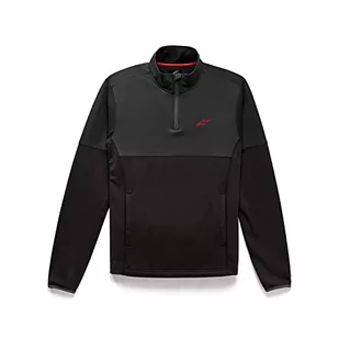 Alpinestars Mission Midlayer Kurtka męska, Czarny i czerwony, XXL - Kurtki męskie - miniaturka - grafika 1