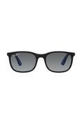 Okulary dla dzieci - Ray-Ban okulary przeciwsłoneczne dziecięce Junior kolor granatowy 0RJ9076S-Polarized - miniaturka - grafika 1