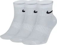 Skarpety termoaktywne - Nike Skarpety Everyday Lightweight 3pak Ankle białe r. 34-38 SX7677 100 - miniaturka - grafika 1