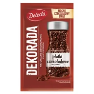 Ciasta i półprodukty do ciast - DELECTA Płatki czekoladowe do dekoracji - miniaturka - grafika 1
