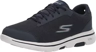 Trampki męskie - Skechers Gowalk 5 Demitasse męskie trampki, granatowy/niebieskie, 42,5 EU X-szerokie, Granatowy/niebieski, 42.5 EU/X-szeroki - miniaturka - grafika 1