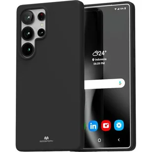 Etui MERCURY Soft do Samsung Galaxy S25 Ultra Czarny - Etui i futerały do telefonów - miniaturka - grafika 1