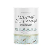 Ochrona stawów - BioTech USA Marine Collagen DrinkPowder - 240g - Lemon Green Tea - miniaturka - grafika 1