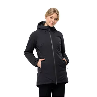 Kurtki damskie - Damska kurtka Jack Wolfskin STIRNBERG INS JKT W black - S - grafika 1