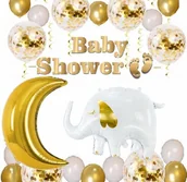 Baby shower i roczek - BALONY zestaw na BABY SHOWER - miniaturka - grafika 1