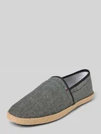 Półbuty męskie - Espadryle z lnu chambray - miniaturka - grafika 1