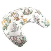 Poduszki do karmienia - BOCIOLAND Fasolka, poduszka, rogal do karmienia leśne zwierzaki - miniaturka - grafika 1