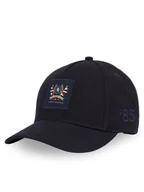 Czapki i chusty sportowe męskie - Tommy Hilfiger Czapka z daszkiem Th Seasonal Preppy Logo Cap AM0AM13161 Granatowy - miniaturka - grafika 1