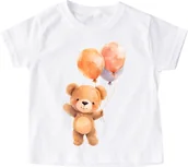 Koszulki dla dziewczynek - Koszulka z misiem dla dziecka misiaczek11 - miniaturka - grafika 1