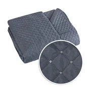 Narzuty - Euro Firany Narzuta Euro pik wz. Kendall Stal 00060112 - miniaturka - grafika 1