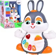Zabawki interaktywne dla dzieci - HOLA Interaktywny Tańczący Królik zabawka do raczkowania dla dziecka ZA5071 - miniaturka - grafika 1