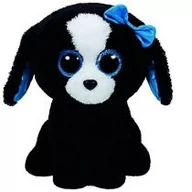 Maskotki i pluszaki - Ty Inc. Beanie Boos Tracey czarny piesek 20 cm - miniaturka - grafika 1