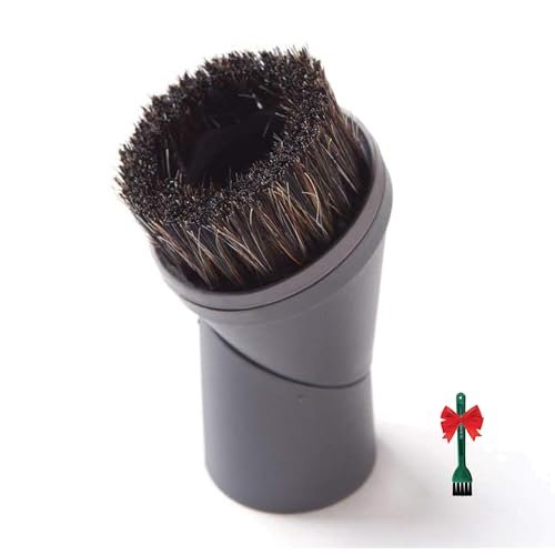 EZ SPARES Odkurzacz uniwersalna końskie włosie kurz mała mini szczotka podłogowa czyszczenie obrotowa szczotka akceptująca zamiennik dla Like Miele 07132710
