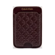 Etui na dokumenty i karty - Calvin Klein Skórzane etui na karty - miniaturka - grafika 1