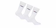 Skarpetki męskie - Fila 3 pary skarpet rajstopy zestaw Street Sport Socks unisex 35 46 kilka kolorów - 35-38 (3-5 UK) biały - miniaturka - grafika 1