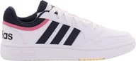 Sneakersy damskie - Niskie sneakersy HOOPS 3.0, 12-włoski:36, Kolor:biały-kombi - miniaturka - grafika 1