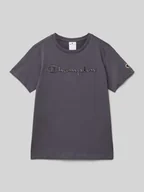 Koszulki dla chłopców - T-shirt z okrągłym dekoltem - miniaturka - grafika 1