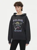 Bluzy damskie - Pepe Jeans Bluza Lilian PL581469 Czarny Loose Fit - miniaturka - grafika 1