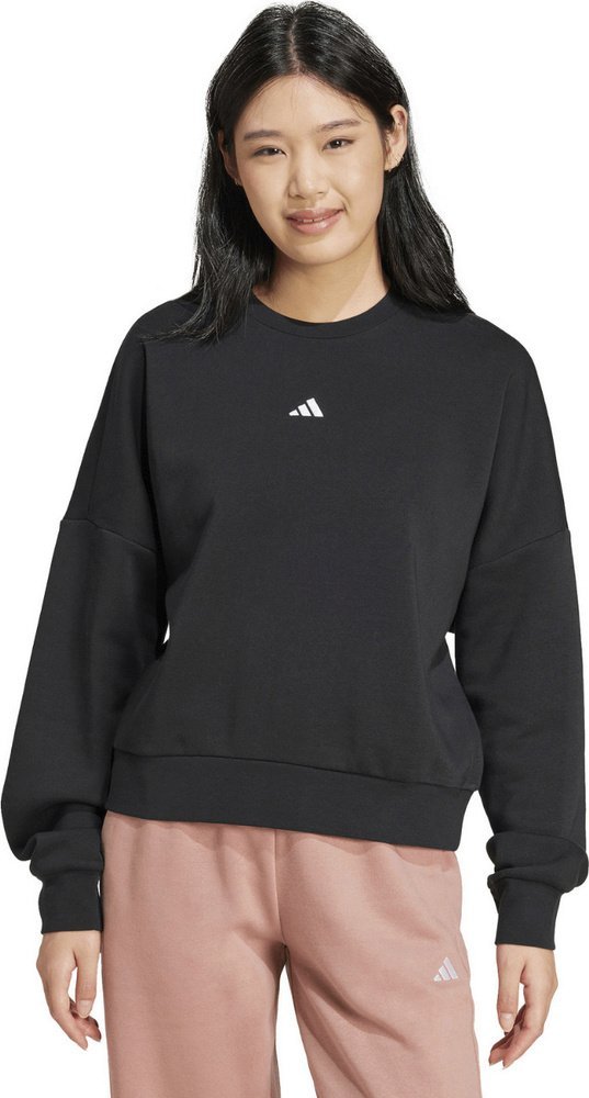 Adidas Bluza damska Essentials Small Logo Feelcozy czarna JC5932 XL