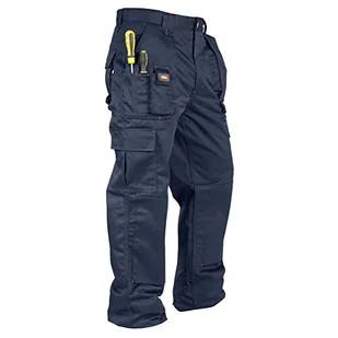 Lee Cooper męskie spodnie robocze cargo, granatowe, rozmiar W36/L31 - Spodenki męskie - miniaturka - grafika 1