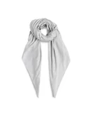 Apaszki i szaliki damskie - Calvin Klein Chusta Burnout Large Monogram K60K612977 Szary - miniaturka - grafika 1