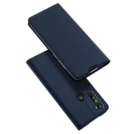 Etui i futerały do telefonów - Dux Ducis Etui z klapką Skin Pro do Motorola Moto G8 niebieski - miniaturka - grafika 1